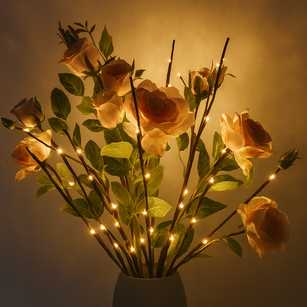 Lighted Christmas Branches