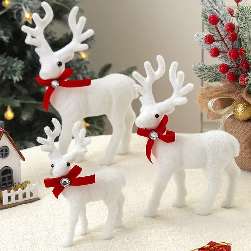 Plush Reindeer Ornament